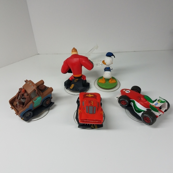 Disney Pixar Infinity Figurines, Donald Duck, Cars - Picture 9 of 12